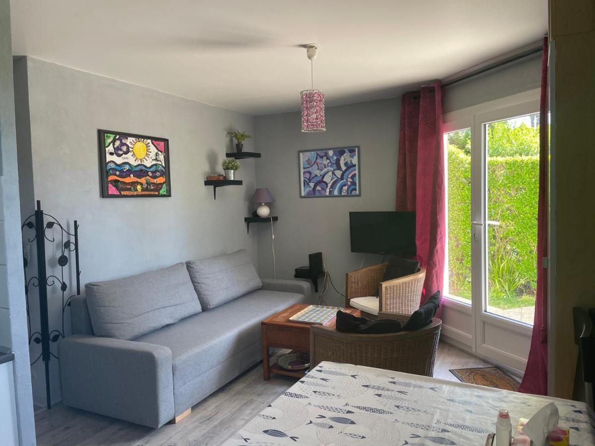 Appartement Proche Mer Avec Jardin Ensoleille Houlgate Kültér fotó
